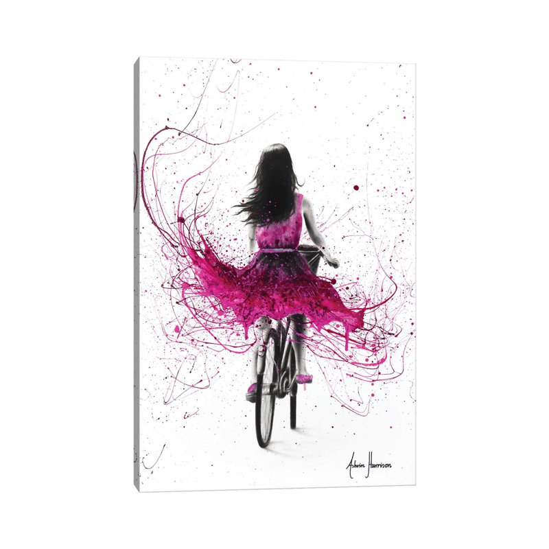 Quintessential Cycle by Ashvin Harrison - Print on Canvas, 30.48 cm H x 45.72 cm W, Wrapped Canvas