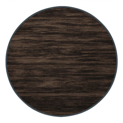 Machine Washable Abstract Brown Area Rug