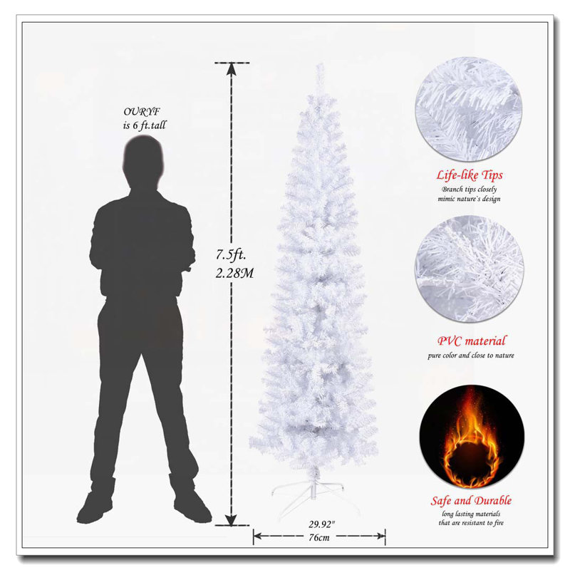 Arbre de Noël illuminé 6 pi