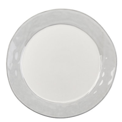 Azores Greige Shimmer Charger