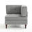 Tufted Corduroy Modular Armchair-1285028545