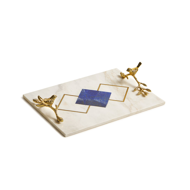 Lapis Stone Decorative Tray