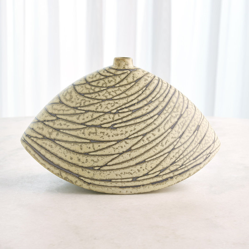 Ceramic / Porcelain Table Vase, Overall Height-  10"