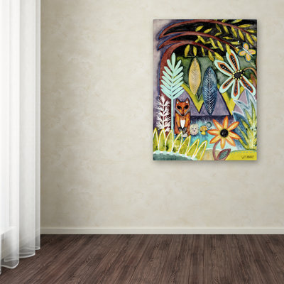 Berkley 'The Fox and the Hedgehog' Canvas Art