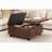 Bulhary Faux Leather Ottoman-402762834