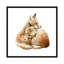 « se blottir foxes », art sur toile-73441951-73441952