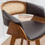 Tabouret de bar pivotant rembourré à hauteur de comptoir-24746226-24746122
