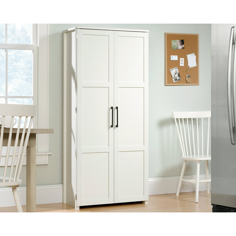 Armoire de rangement Tamika, Blanc