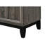 Table de chevet Elegant 2 - brun gris, mobilier de chambre élégant pour les meubles en bois gris
