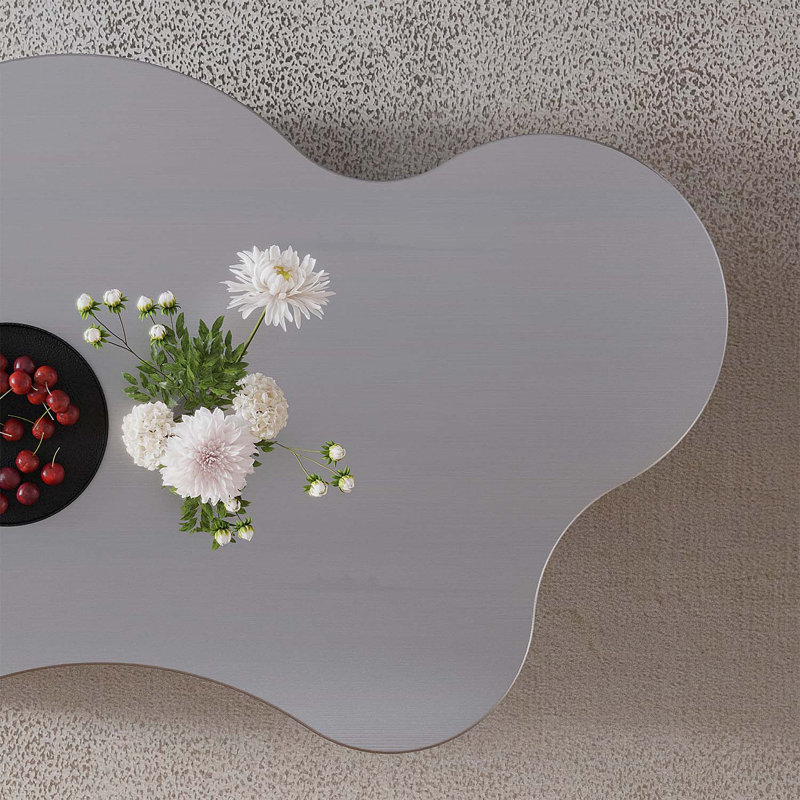 Stainless Steel Top Coffee Table