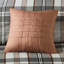 Full/queen Plaid Comforter , Fill, , 2 Shams, Throw Pillows, Warm Style Bedding Microfiber Cozy