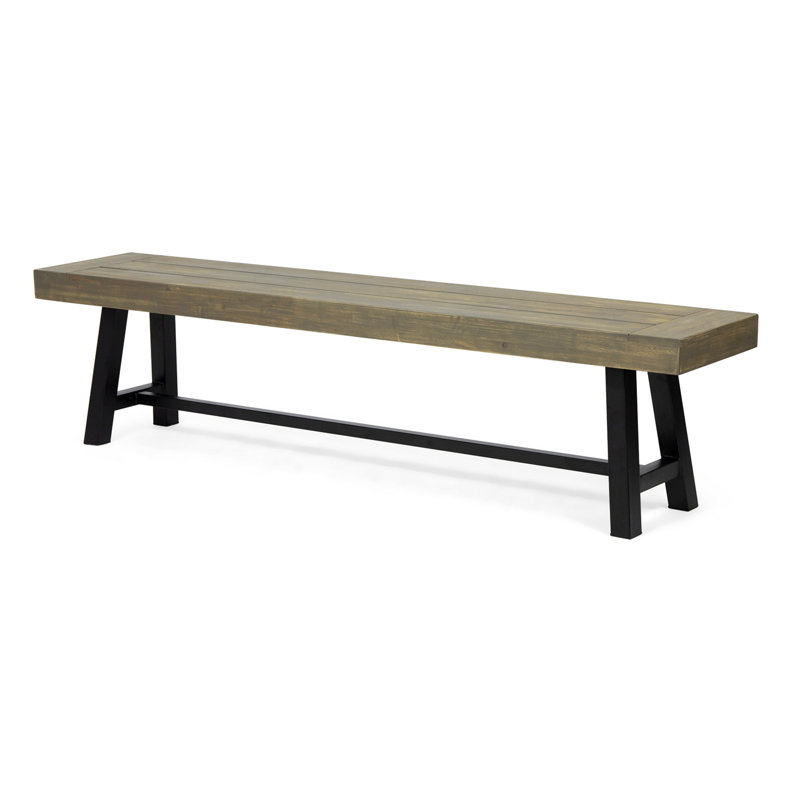 Banc de patio extérieur 