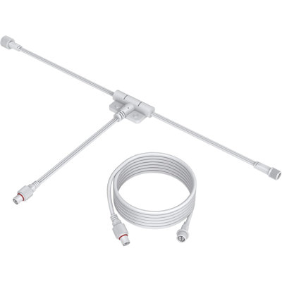 Connecteur en T Lumary Power-Injection avec câble pour lumière permanente Gen3