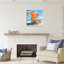 «Dovecove Miami Beach Orange Hut», art de la giclée par LSR Design Studio-283258032-322266168