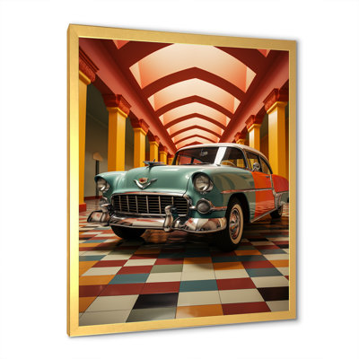 «Pimp My Ride Retro Car», reproduction sur toile