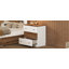 Table d'appoint en bois avec rangement