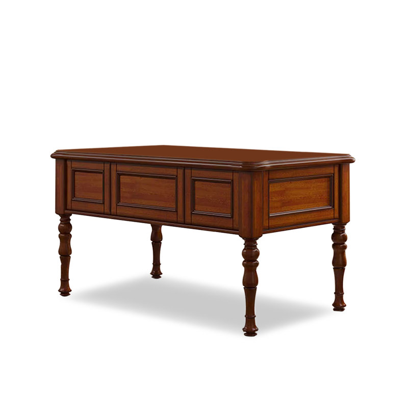  Bureau en bois massif American Retro