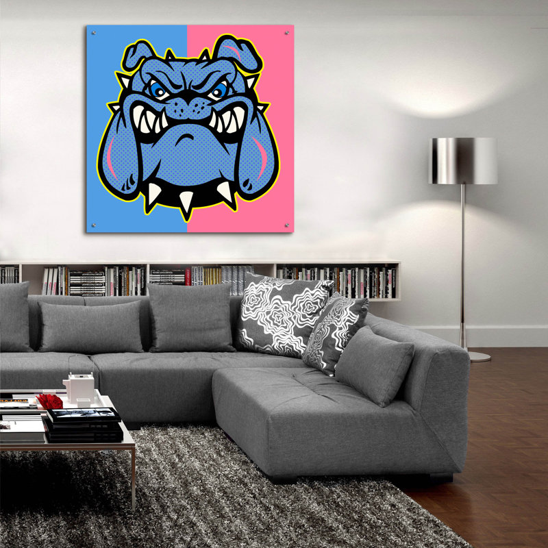 "Boldog 6" par Mark Ashkenazi, H 36 po x l 36 po x P 0,2 po
