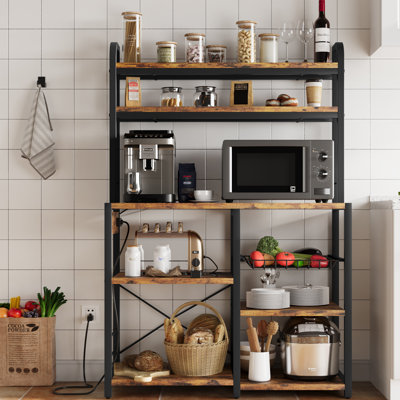 90 cm W Iron Shelving Unit