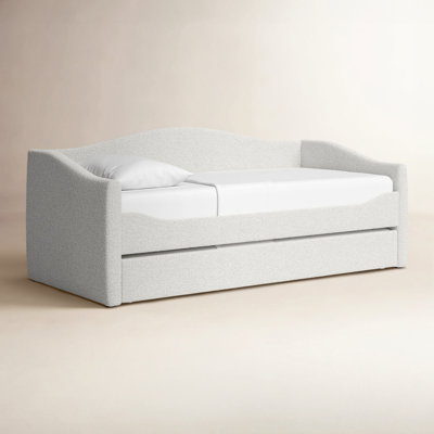 Upholstered Daybed with Trundle - Twin
