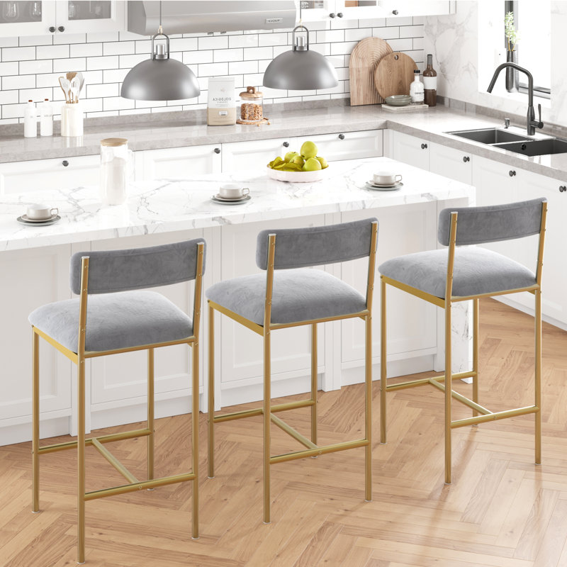 Counter Extra Tall Stool with Metal Frame