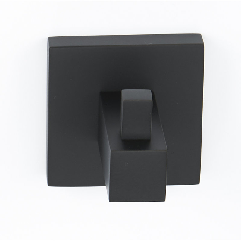 Single Robe Hook, Matte Black
