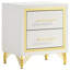 Table de chevet 2 tiroirs Chesney