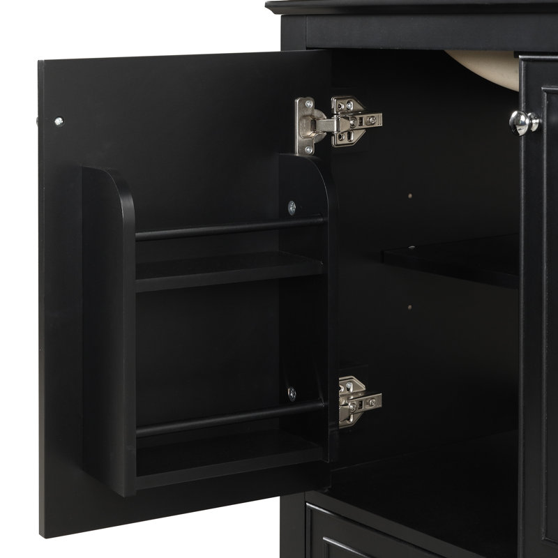 30'' Single Bathroom Vanity with Ceramic Top
