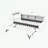 Twin Size Upholstery Velvet Daybed with Trundle Bed & LED Lights-1388011890