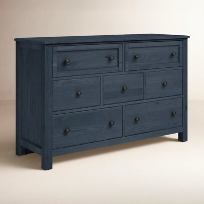 Lewin 60" Oak 7-Drawer Dresser