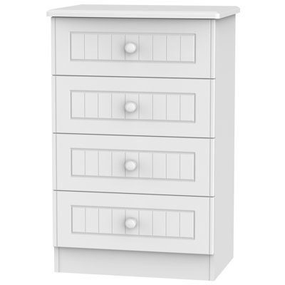 Fully Assembled Saxena 4 Drawer Chest