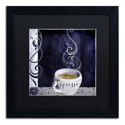« cafe blue iv » par encadré, impression Jadaya