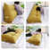 Sit-Up Back Comfort Large Triangular Bolster Headboard Reading Wedge Pillow