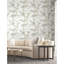 Blossom Fling Floral Metallic Wallpaper Roll-1065004970