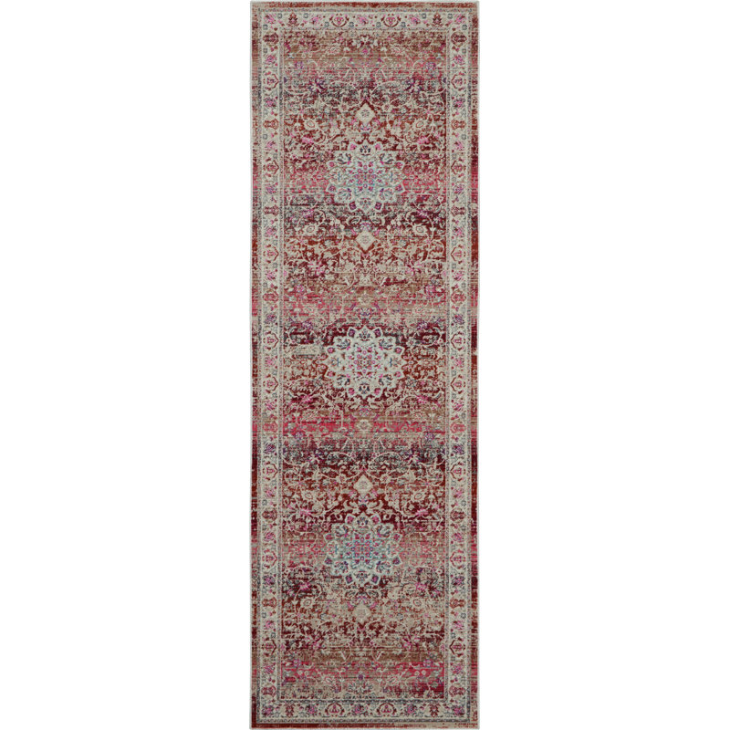 Boynton Oriental Area Rug, Runner 71 x 230cm