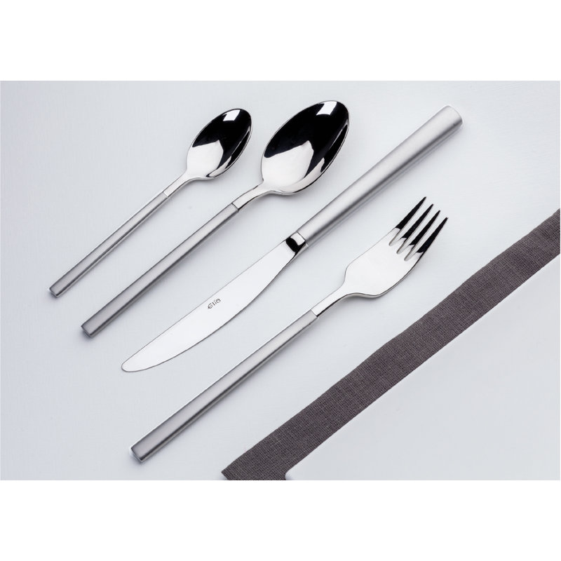 Elia Sandtone 60 Stainless Steel Cutlery Set, Service for 8