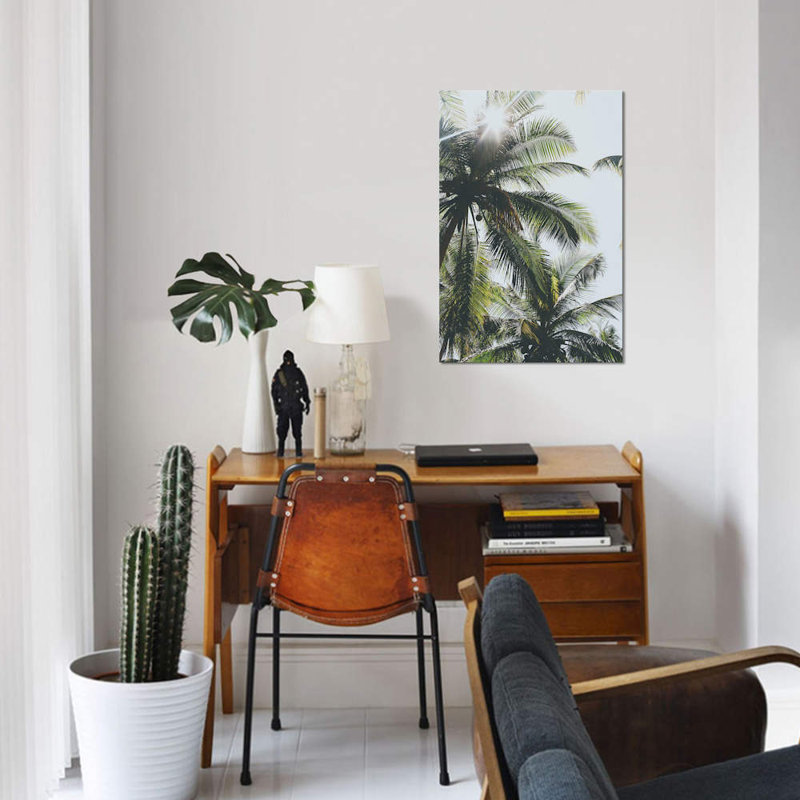 «Palm Trees in the Philippines» par Luke Anthony Gram, impression sur toile tendue, H 18 po x l 12 po x P 1,5 po