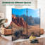 Cloison pliante 4 panneaux paravent Royal Red Rock Canyon