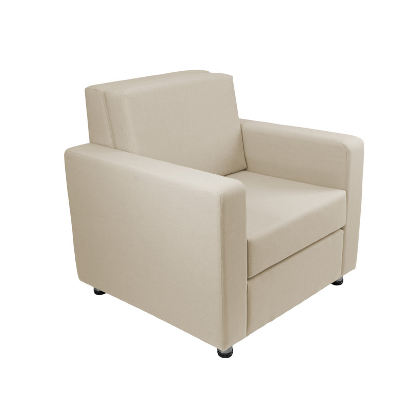Chaise d'extérieur avec Sunbrella - sable Spectrum, Sable Spectrum