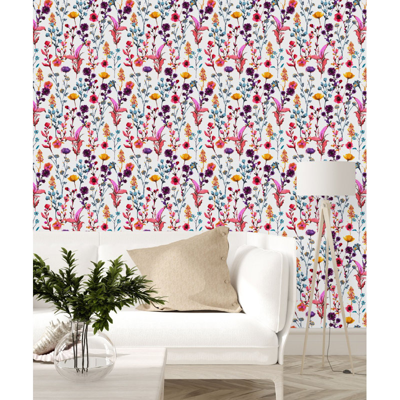 Carreau de papier peint l 25 po, L 2,09 pi x L 10,42 pi