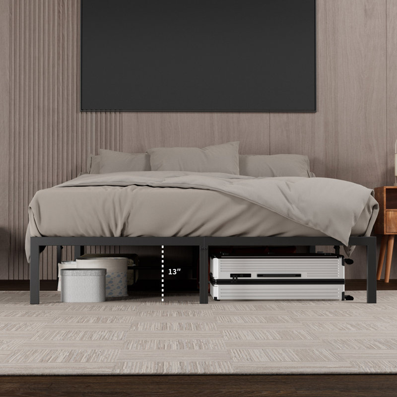 Metal Platform Bed Frame ,Sturdy Metal Frame
