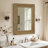 Rustic Rectangle Wood Mirror for Bathroom Farmhouse-114985925-114985927