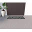 Tapis de porte d'extérieur en caoutchouc noir 9 po x 30 po