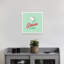 Colombe paisible sur Terre - Affiche murale hivernale rétro et vintage-409981308