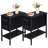 Ortha 11.8'' W Metal Nightstand-294637645-356362352