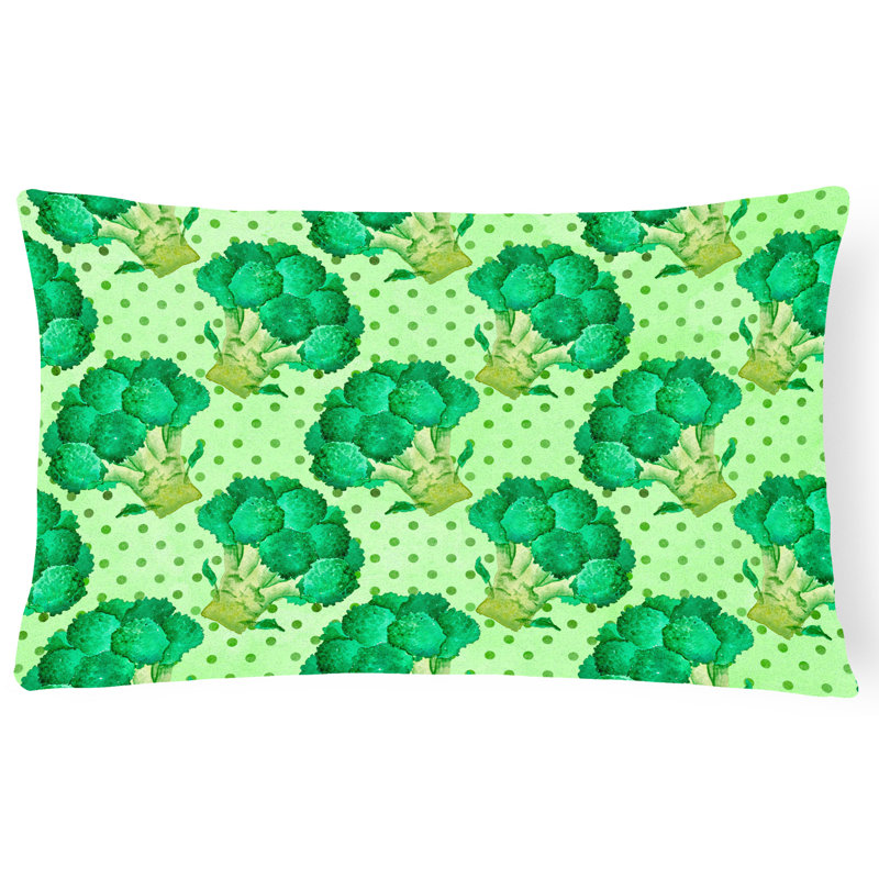  Coussin intérieur / extérieur Watercolor Broccoli
