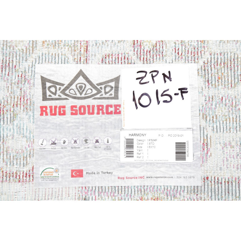 Coshkib Geometric Indoor Rug, Runner 3' x 12'