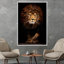 Élégant lion, art mural: décor de toile imprimée, 1P