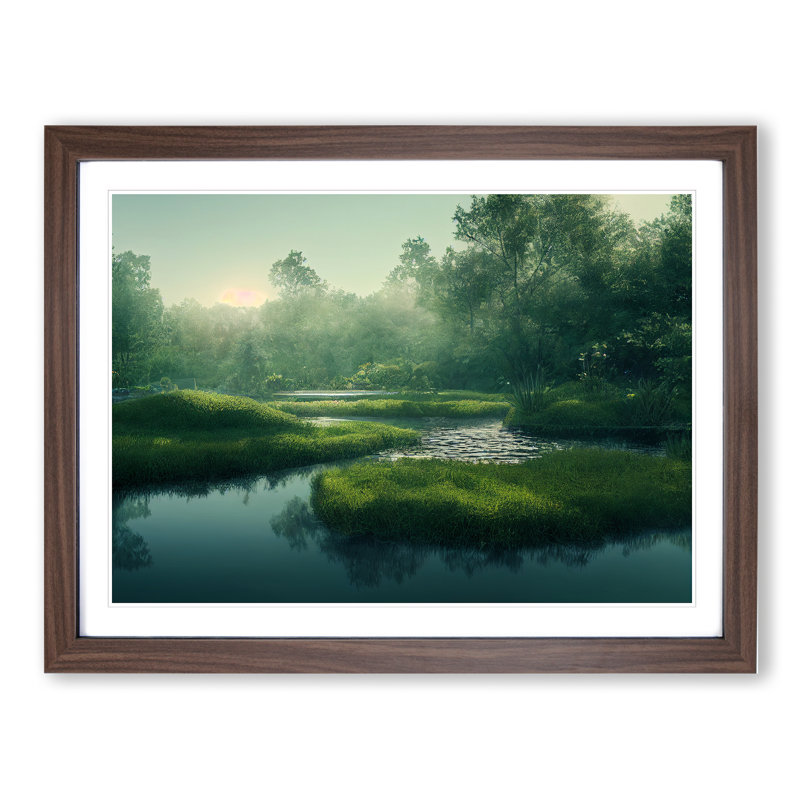 Spirited Pond - Single Picture Frame Print