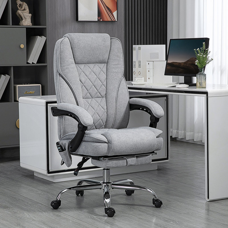 Fauteuil de massage avec 6 points de vibration et fauteuil chauffant inclinable